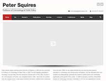 Tablet Screenshot of petersquires.net